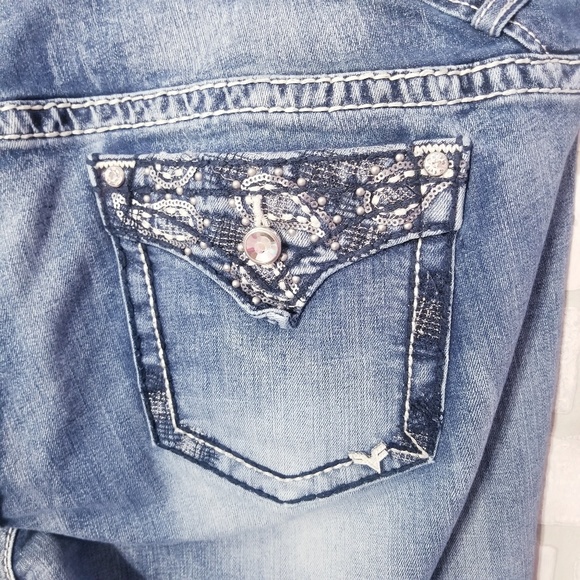 Vigoss The Dallas 24 Bling Flap Pocket Boot Cut - Picture 4 of 5